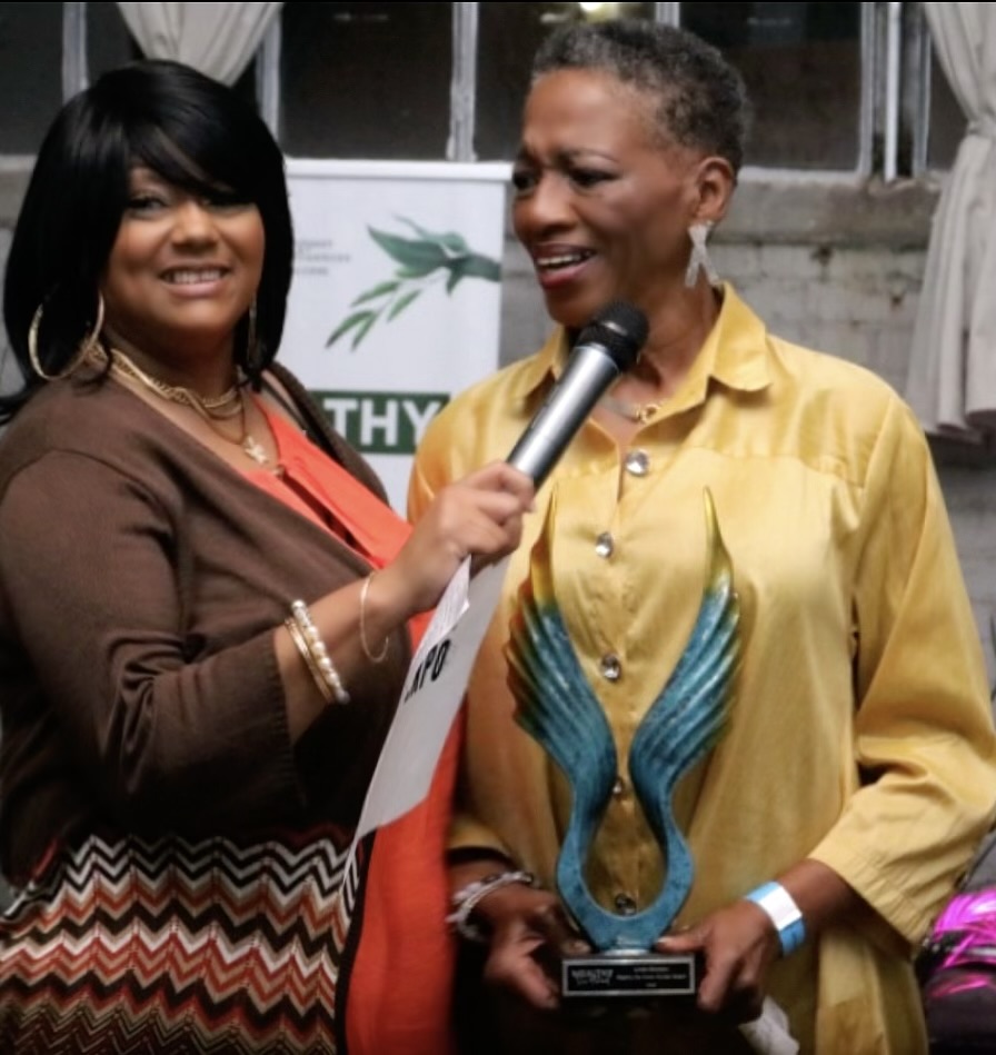 Michelle 'Diamond' Nelson and Linda Boston